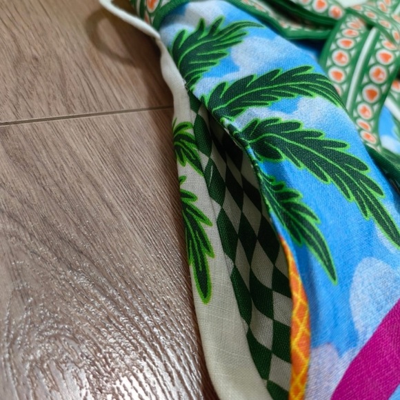 ALEMAIS Paradiso Printed Linen Mini Dress - Picture 7 of 14